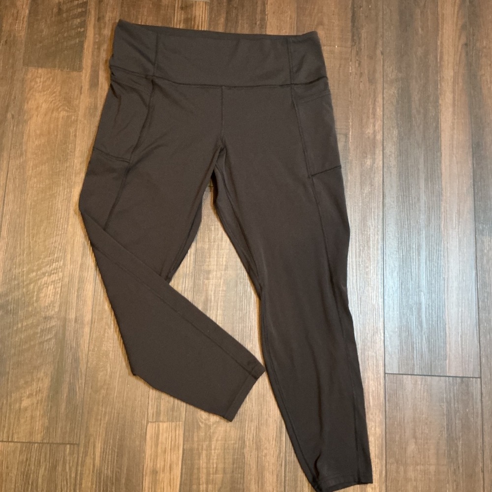 Patagonia Activewear Pockets Leggings Black High Waisted Yoga Pants XL Workout